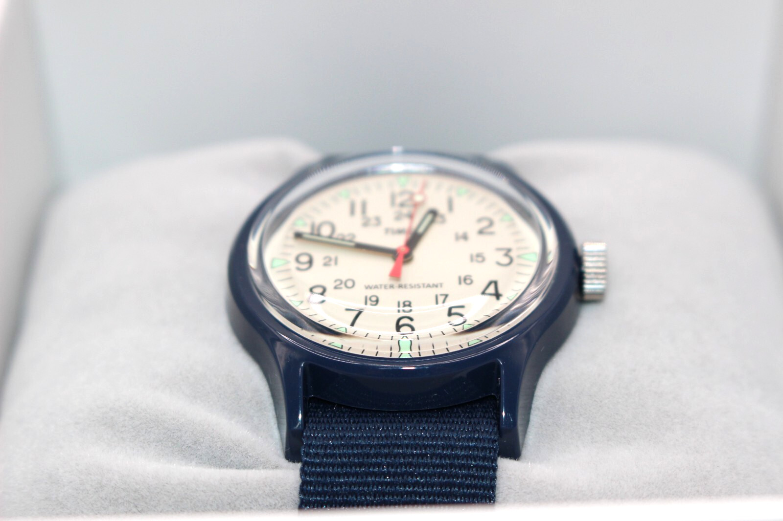 TIMEX Original Camper TW2U84200 36mm Ivory x Navy Resin Polycarbonate Unisex