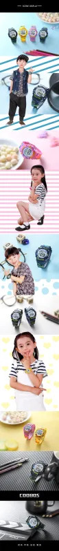 Kids Digital Sport Watch LED Waterproof Luminous Multifunction Wristwatch
