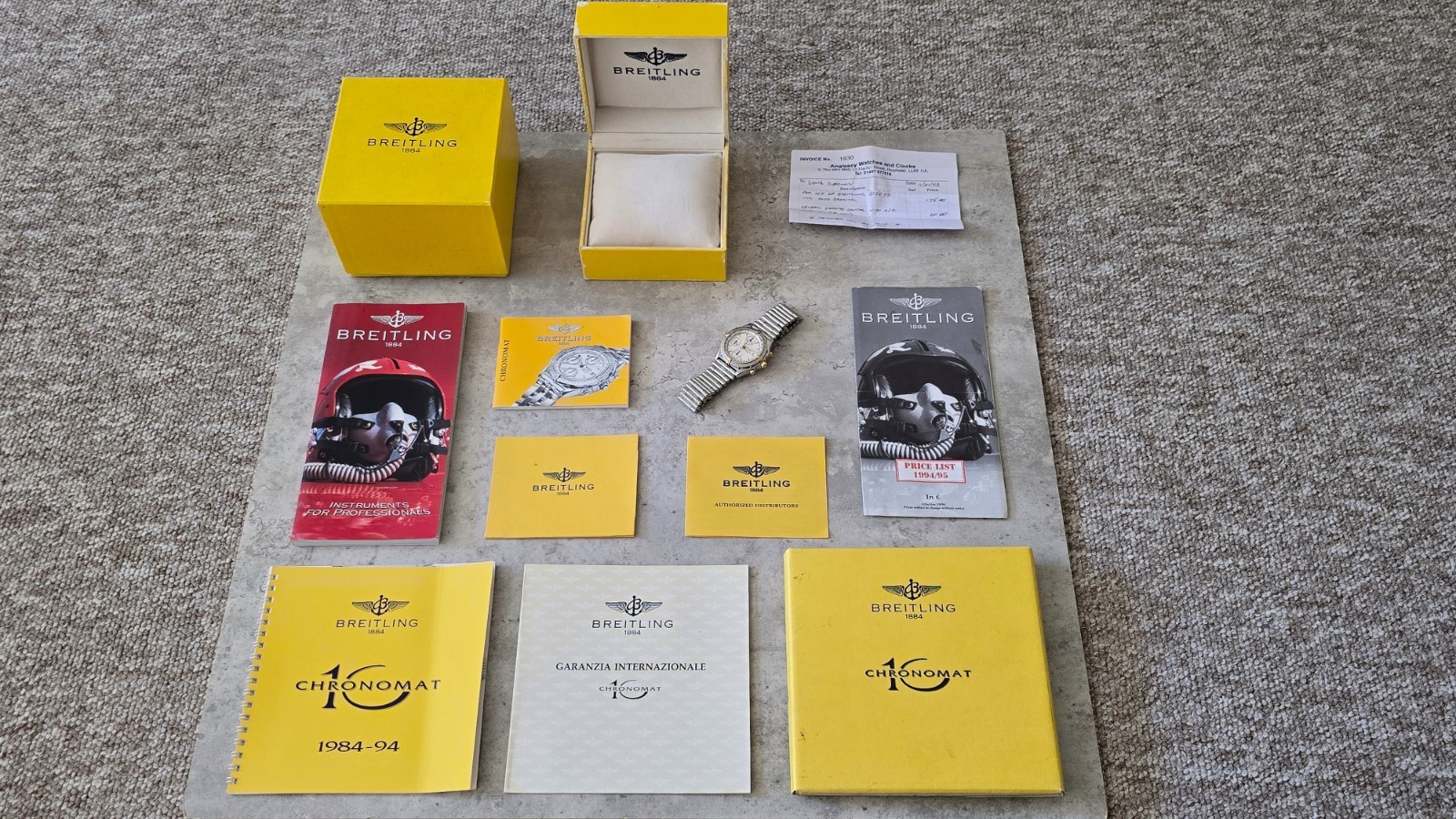 Limited Edition Breitling Chronomat, Rouleaux Bracelet – Serviced, Full Set!