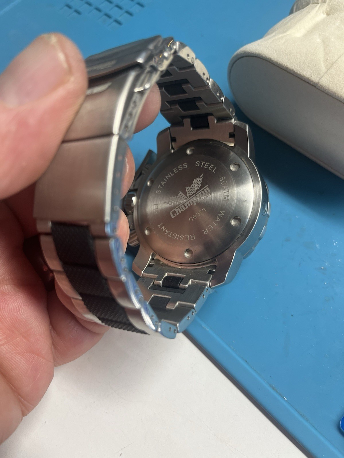 Champion (Sweden) Super Compressor Dive watch. 500M W/R Rare. Ref# CB373.