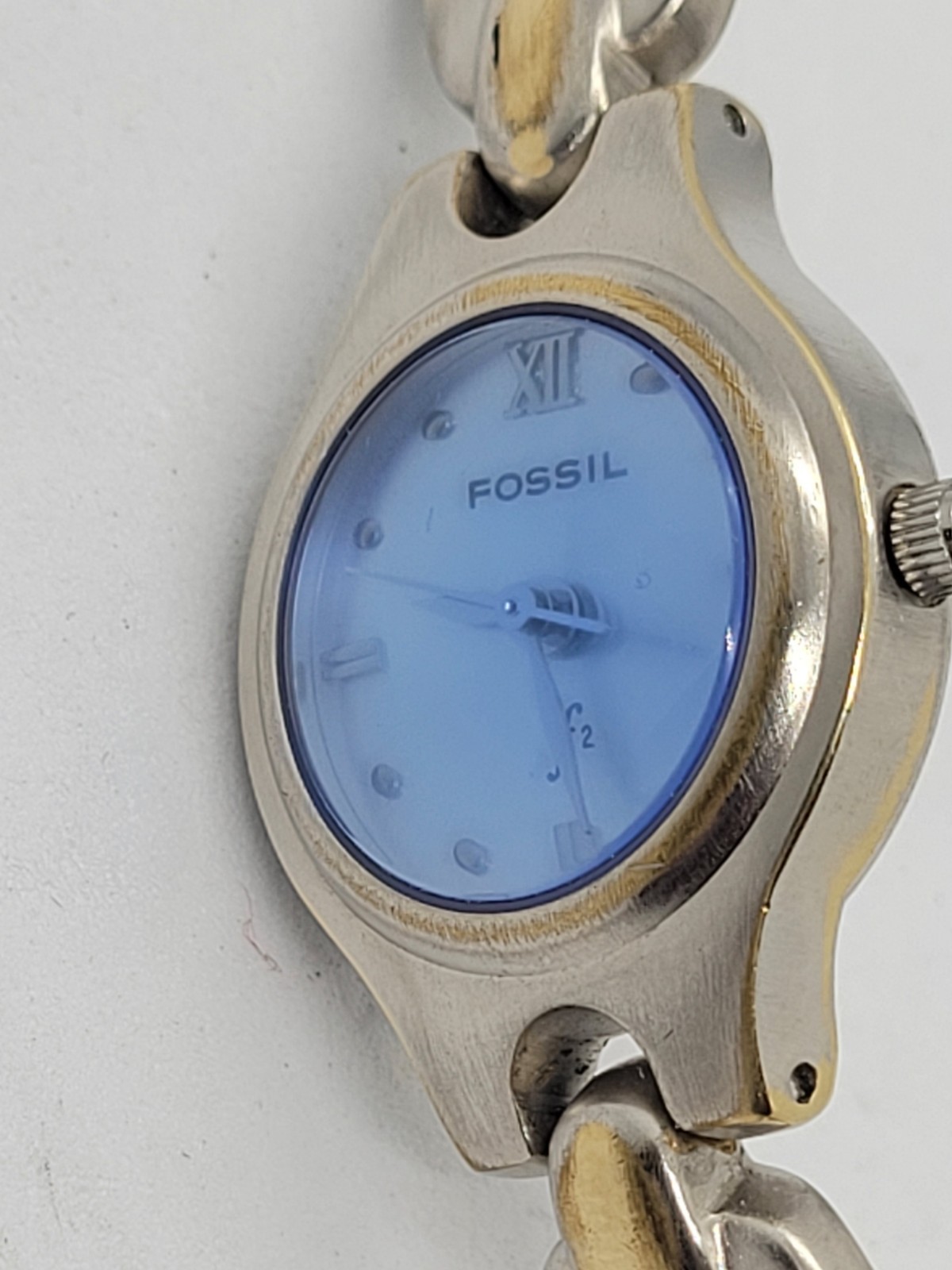 Fossil F2 Ladies Analog Quartz Watch, ES-9072 Working See Description. (100)