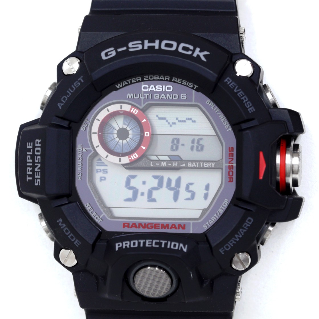 CASIO G SHOCK Rangeman GW 9400J Wristwatch Radio Solar Quartz Men’s
