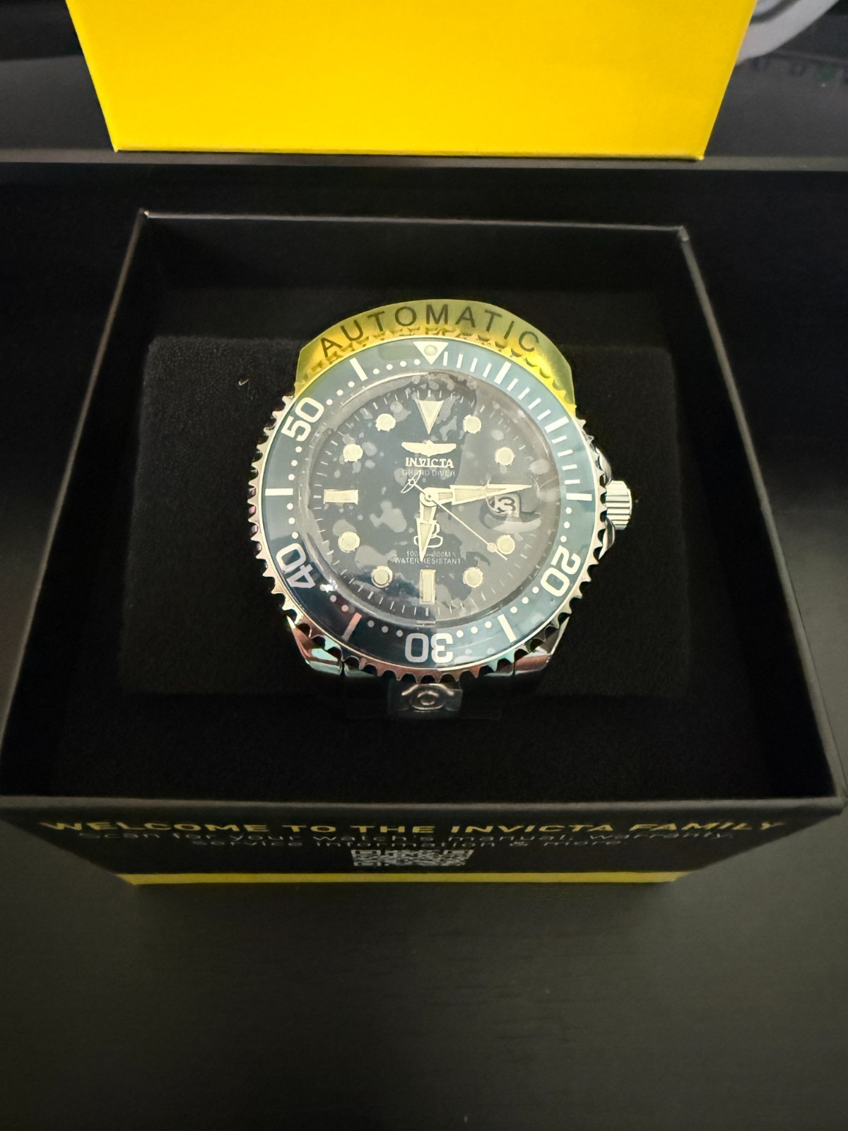 Invicta Grand Diver Navalia Automatic Men’s Watch – 47mm, Steel (18160) NIB