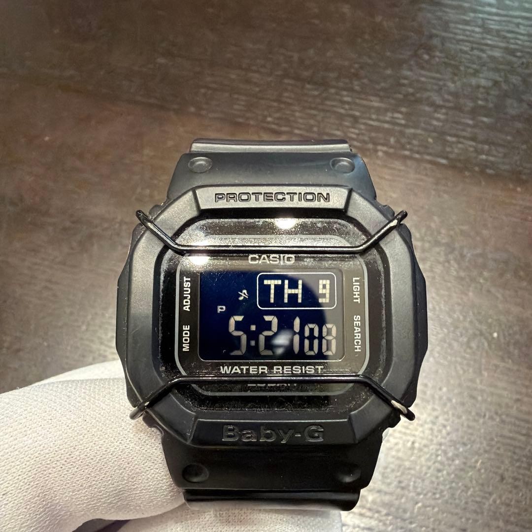 CASIO Baby-G Black Digital Watch with Protector BDG-501
