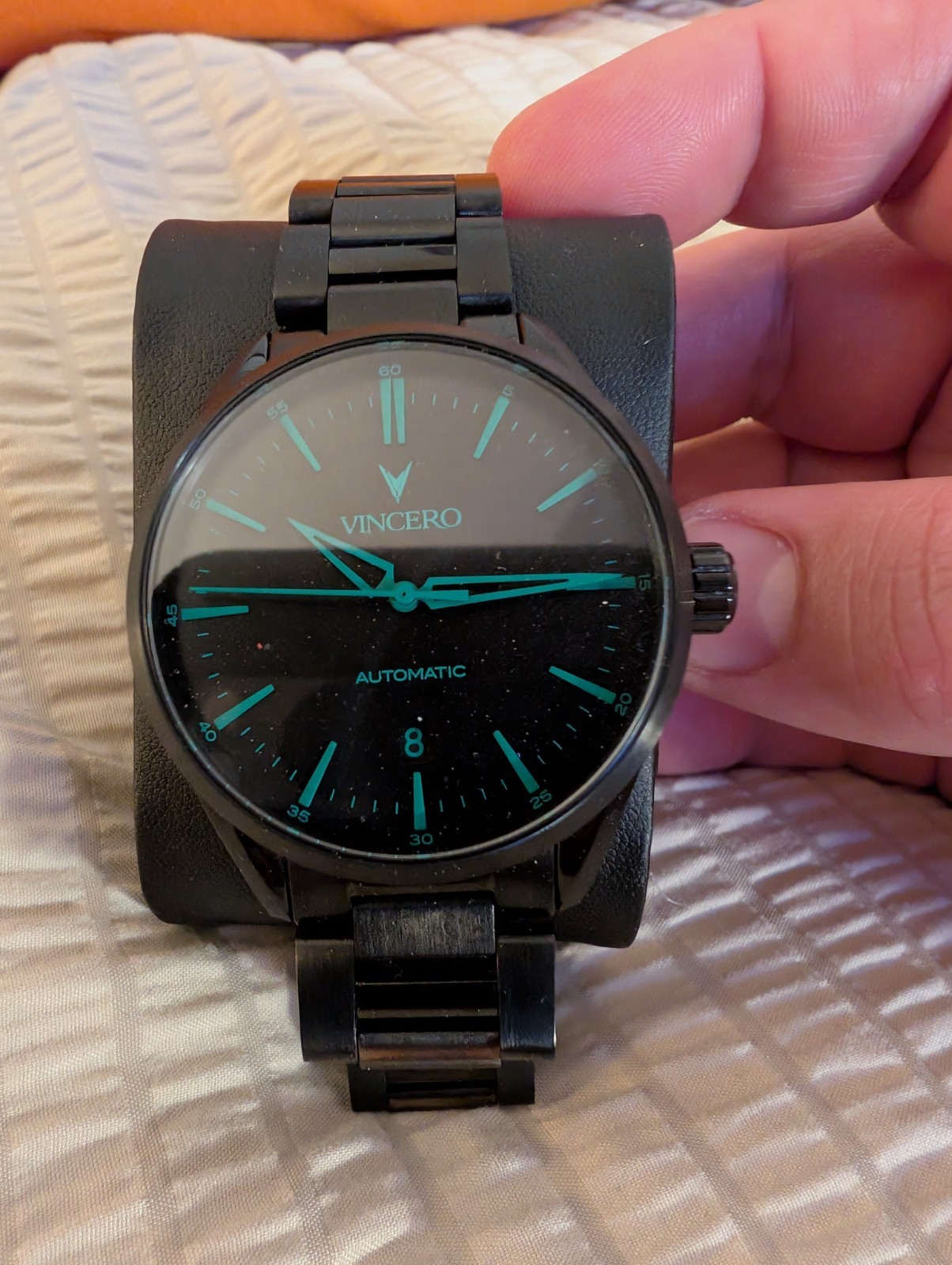 Vincero Men’s Watch: Limited Edition #164 Of 300-Emerald Abyss. Icon Automatic