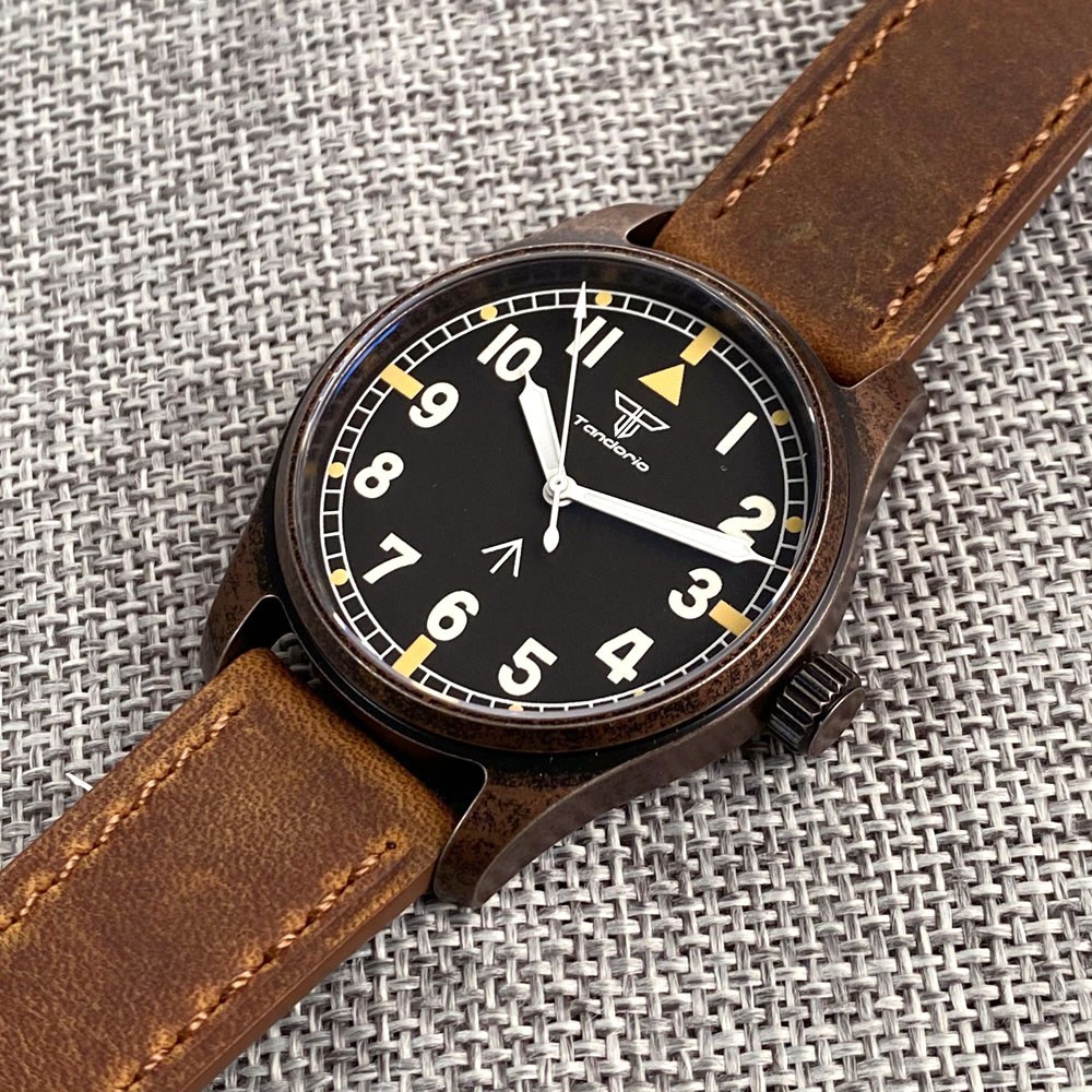 Tandorio Dive Automatic Men’s Watch NH35A PT5000 Waterproof Sapphire Glass 39mm