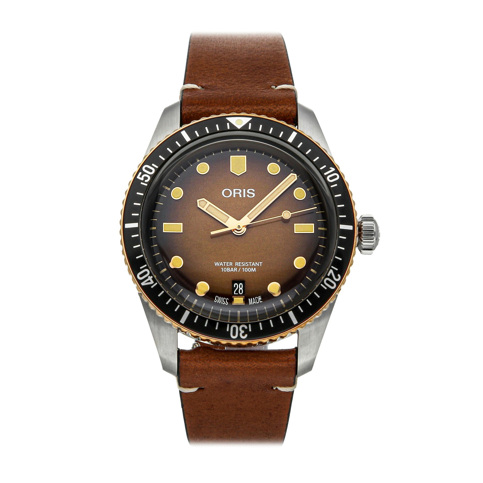 Oris Divers Sixty-Five Steel Bronze Auto 40mm Strap 01 733 7707 4356-07 5 20 45