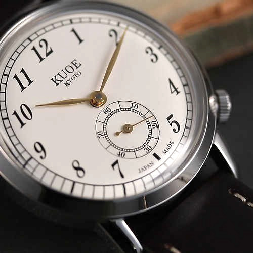 KUOE Kyoto OLD SMITH 90-007 Automatic Silver Dial x Silver Case from JAPAN