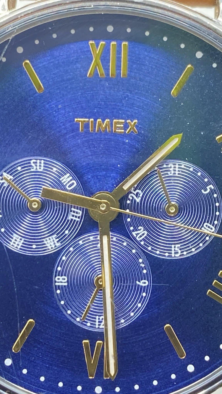 Timex TW2R29100 Men’s Southview 41 Chronograph Light Brown Leather Band Watch