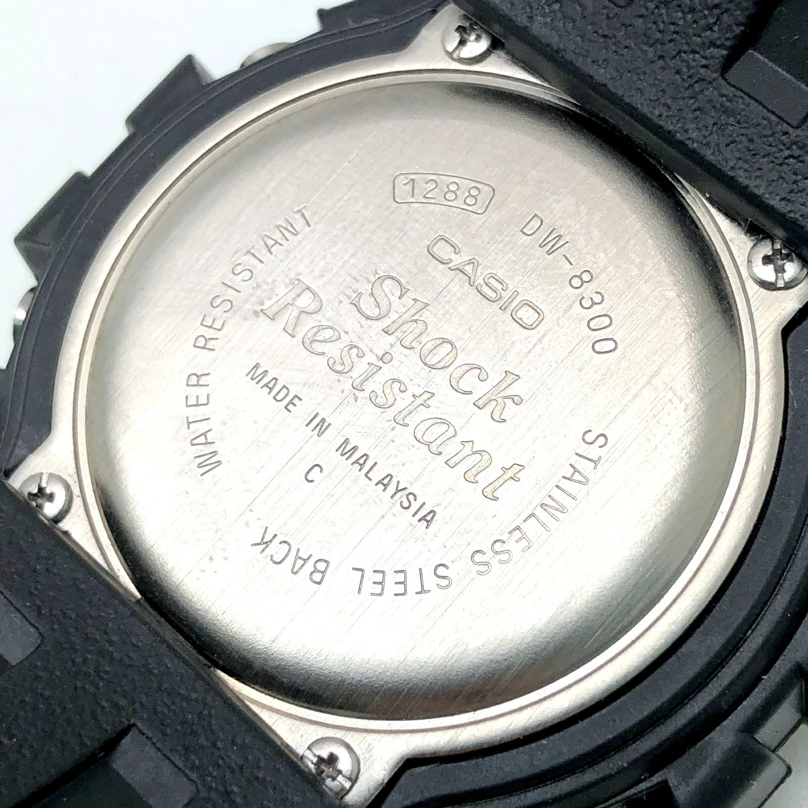 G-SHOCK CASIO Watch DW-8300D-1 M1288 20BAR 2nd Generation Gundam Inline Hockey