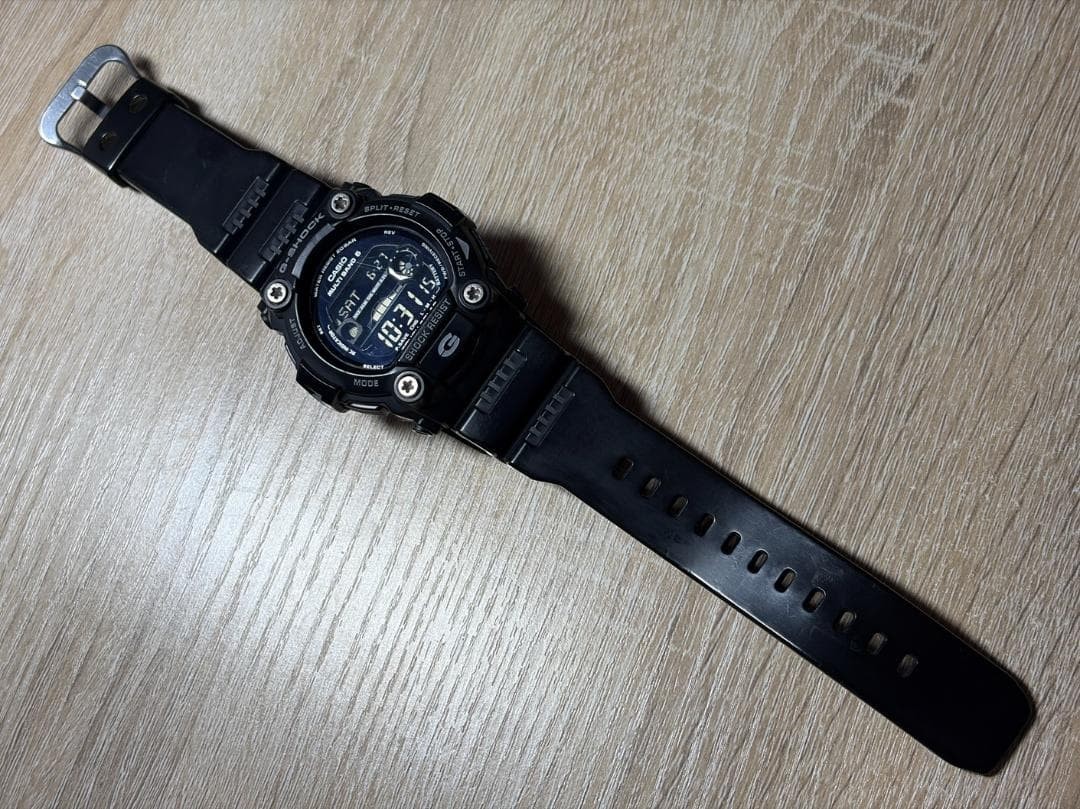 Casio G-Shock GW-7900B-1AJF Radio-Controlled Solar Tide Graph Watch 【USED】