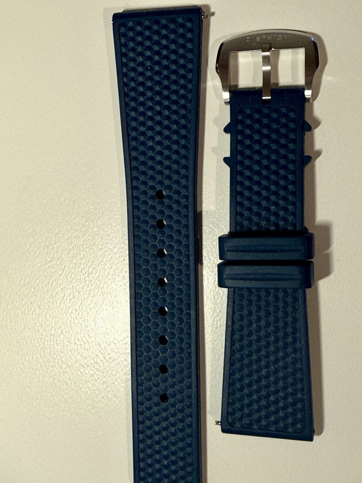 Dietrich Skin Diver 2 Blue Dial w Leather & Rubber Straps SD-2 Blue