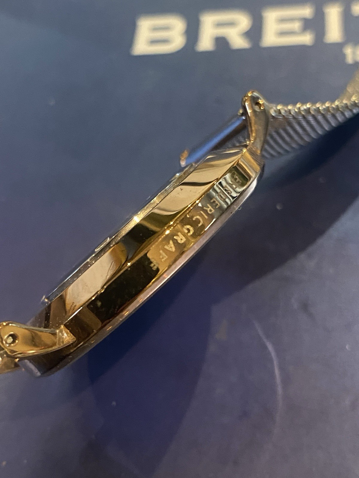 FREDERIC GRAFF GENEVE WATCH. GOLD PLATED. SAME DAY DESPATCH FREE POST