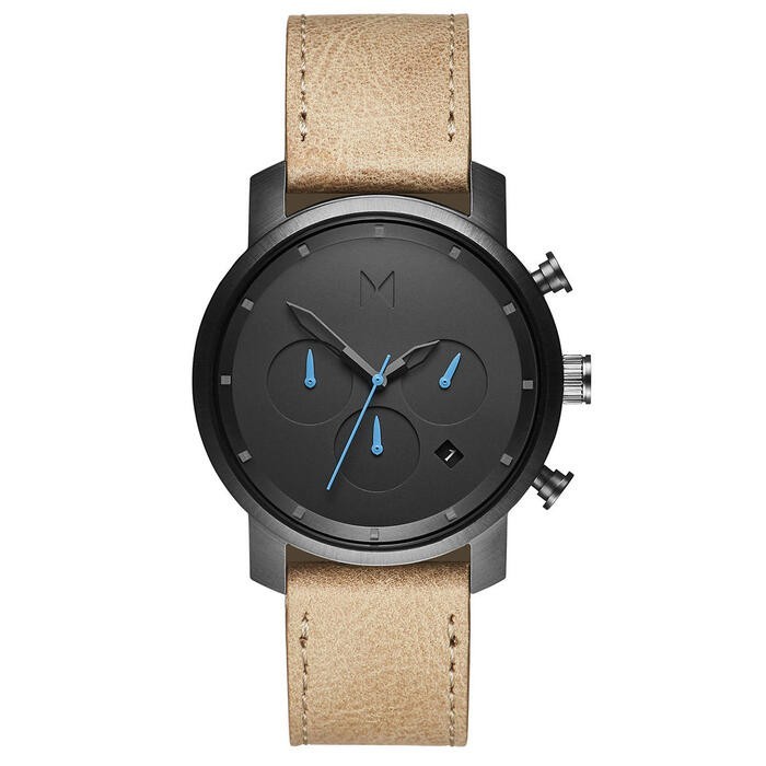 MVMT Men’s Quartz Gunmetal Dial Chronograph Watch MC02-GML
