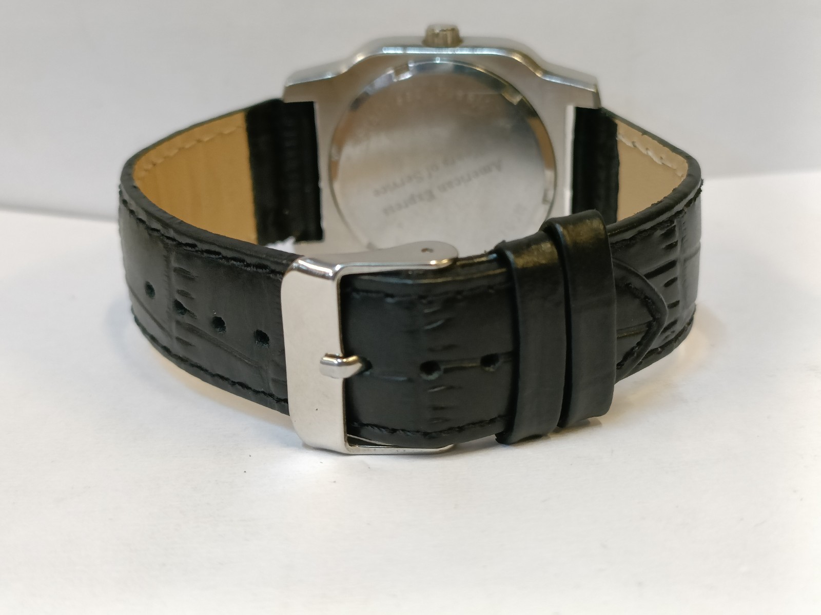 ADVERTISEMENT AMERICAN EXPRESS 5 YEARS OF SERVICE TIME AMERICA QUARTZ MEN’S WORK
