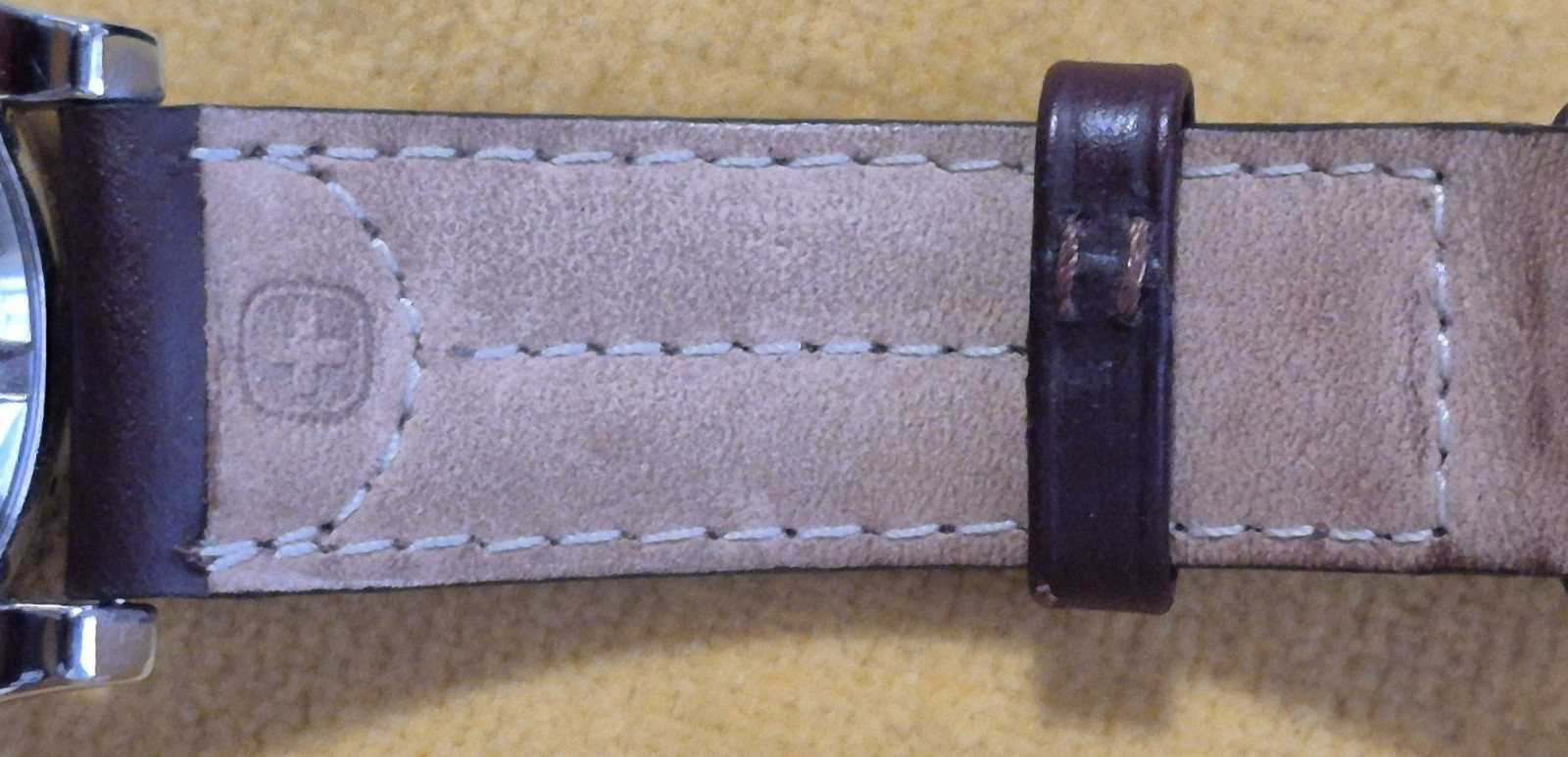 Wenger Swiss 7240X/T Date Watch leather/canvas strap