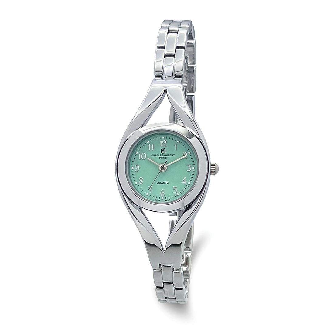 Charles Hubert 26mm Womens Green Dial Quartz Watch
