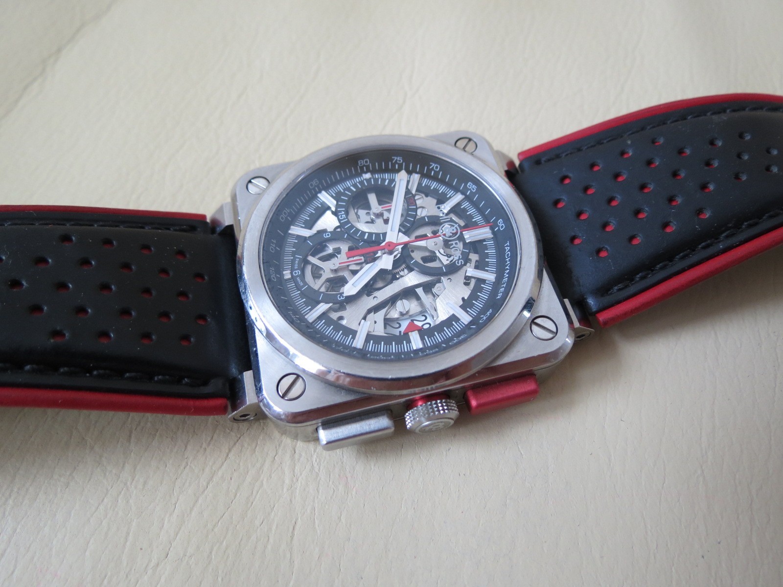 Bell & Ross 03-94 Aero GT Chronograph 42mm Skeleton Limited Ed. Automatic Watch