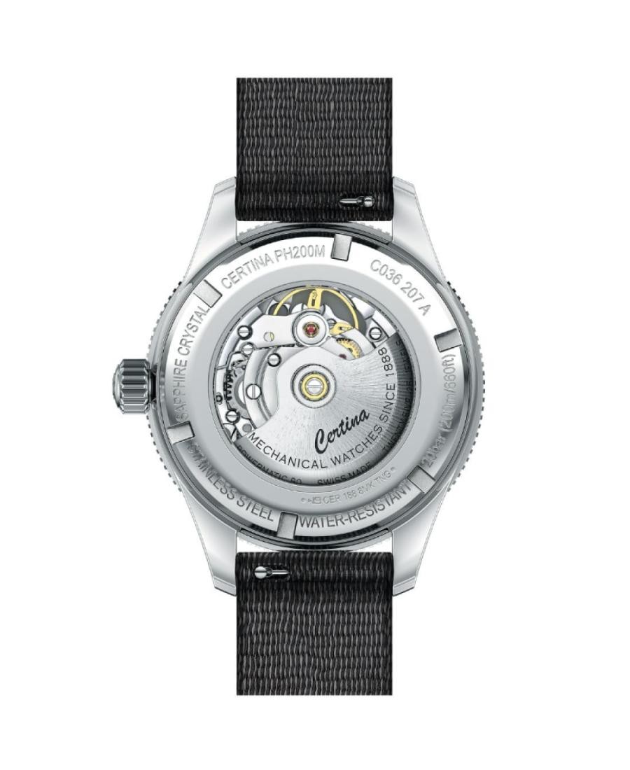 CERTINA Women Analog Automatic Casual Watch Classic Dress Mother of Pearl Dial W