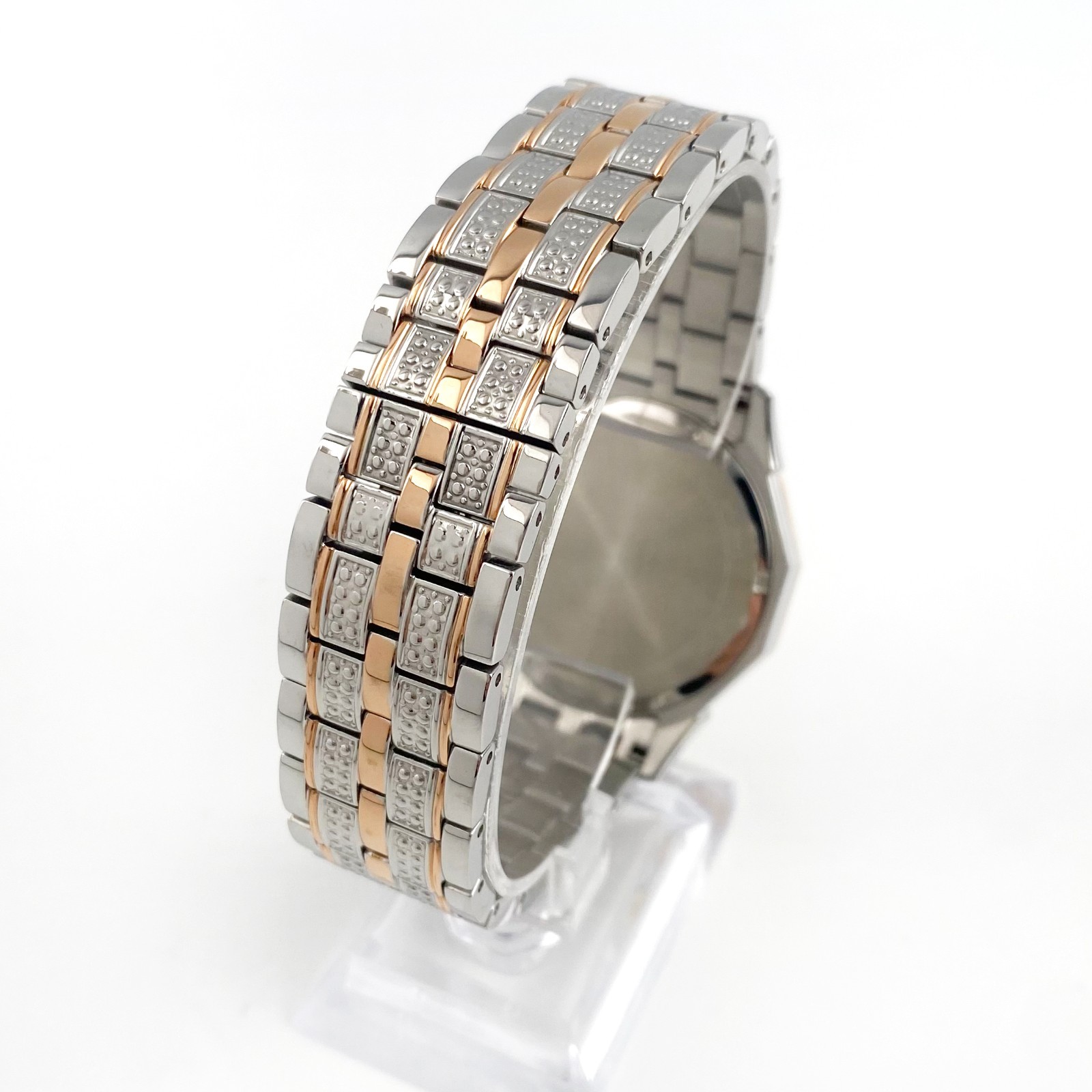 Bulova Octava 98C133 White Crystal Dial Two-Tone Quartz Men’s Watch