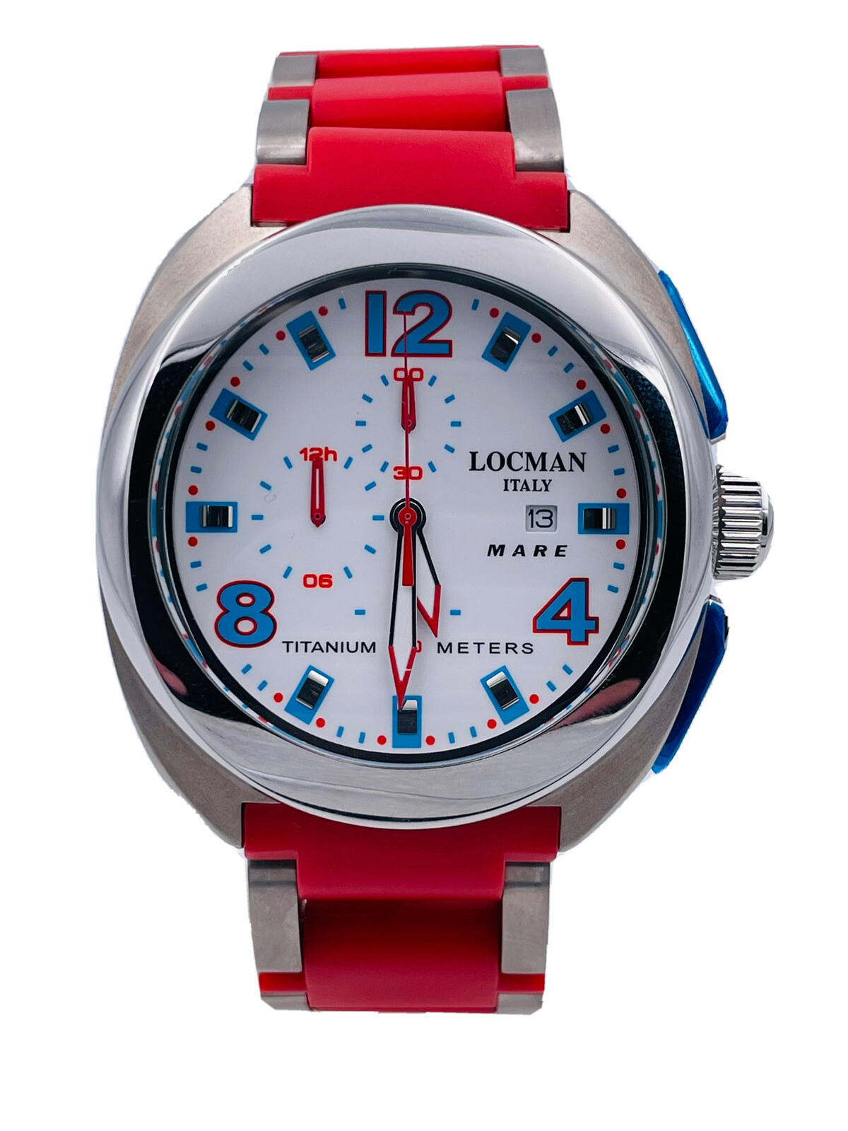 Watch Locman Sea Titanium 47mm 130WTR/590 Chrono Wr100m Very discounted New