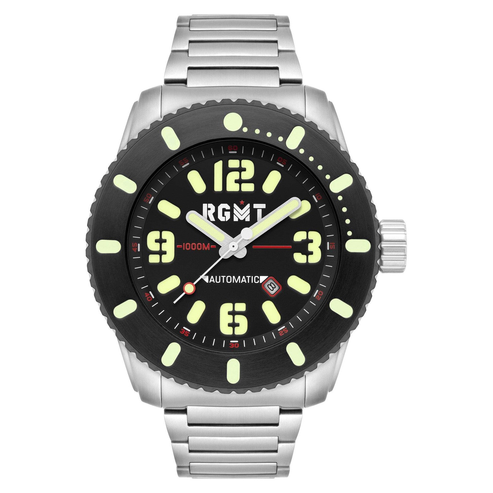RGMT All-Brite Automatic Deep Grey Watch – Brand New