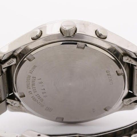 Rare Overseas Import Model SEIKO Sports Chronograph V657 7110 SNDB31P1 1 10 Seco