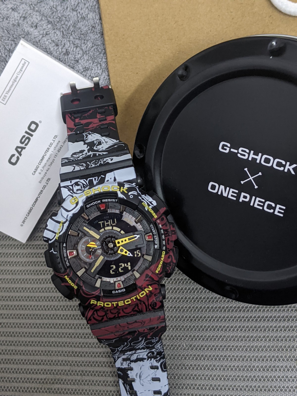 G-Shock x One Piece Limited Edition Anime Watch – Collectible Piece