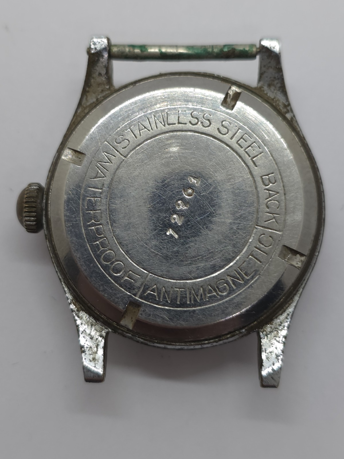 Vintage Ancre 15 Rubis Military Watch WWII Cal. Cupillard 233 From 1930 Balance