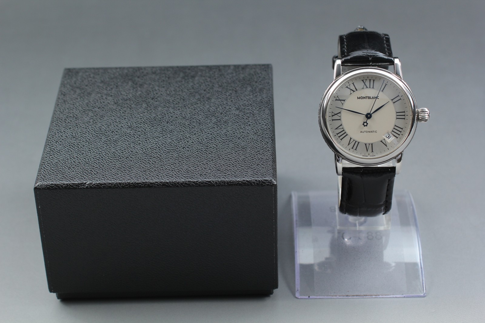 [N MINT] MONTBLANC MEISTERSTUCK 7042 Automatic Date 21J Roman Men’s Swiss Watch