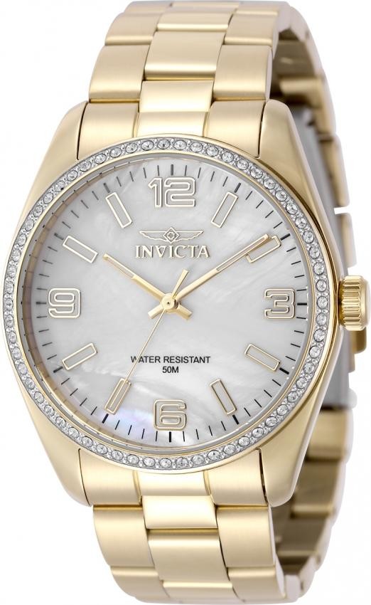 Invicta Women’s Specialty Quartz Polycarbonate Watch Rose Gold Tone 50131
