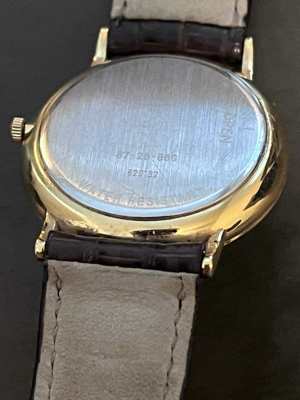 Vintage Movado pointer date 7 jewel high-end quartz movement
