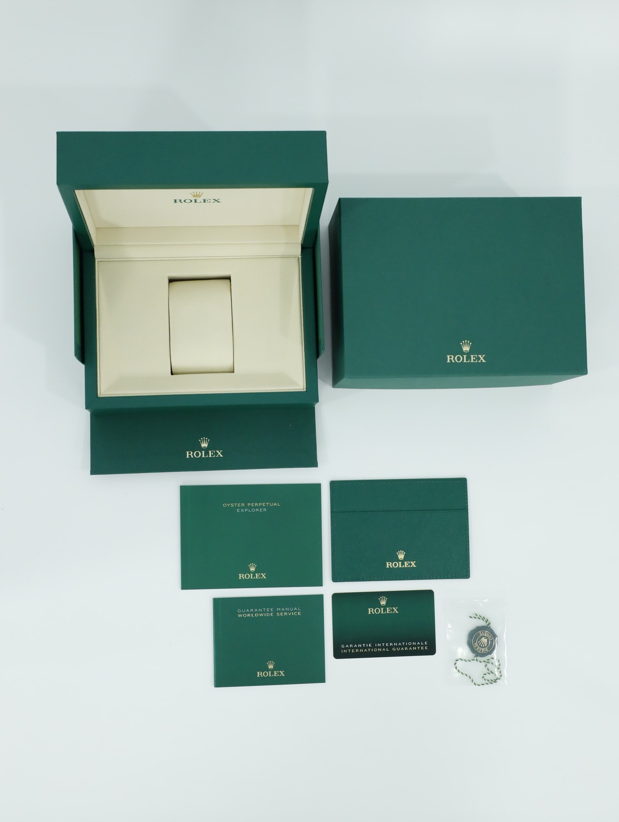 Rolex Explorer 36 124270 36mm Black Dial Full Set New