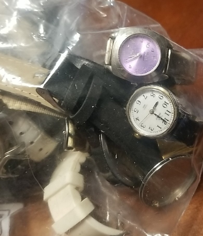 Untested Watch Lot, Various types Womens & Mens. Some Visibly Broken, Some Good