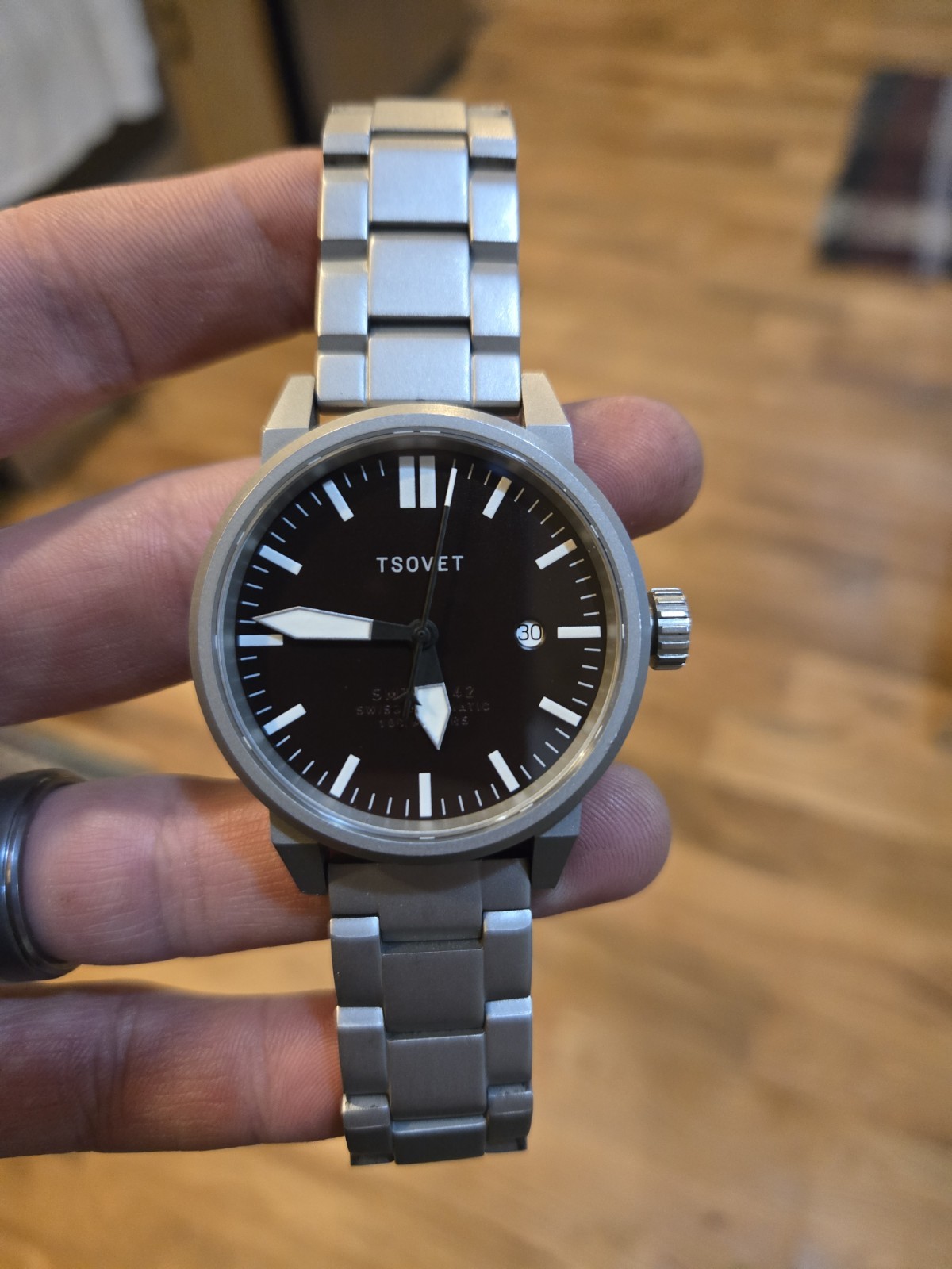 TSOVET SMT-FW42 swiss Movement 100m Watch