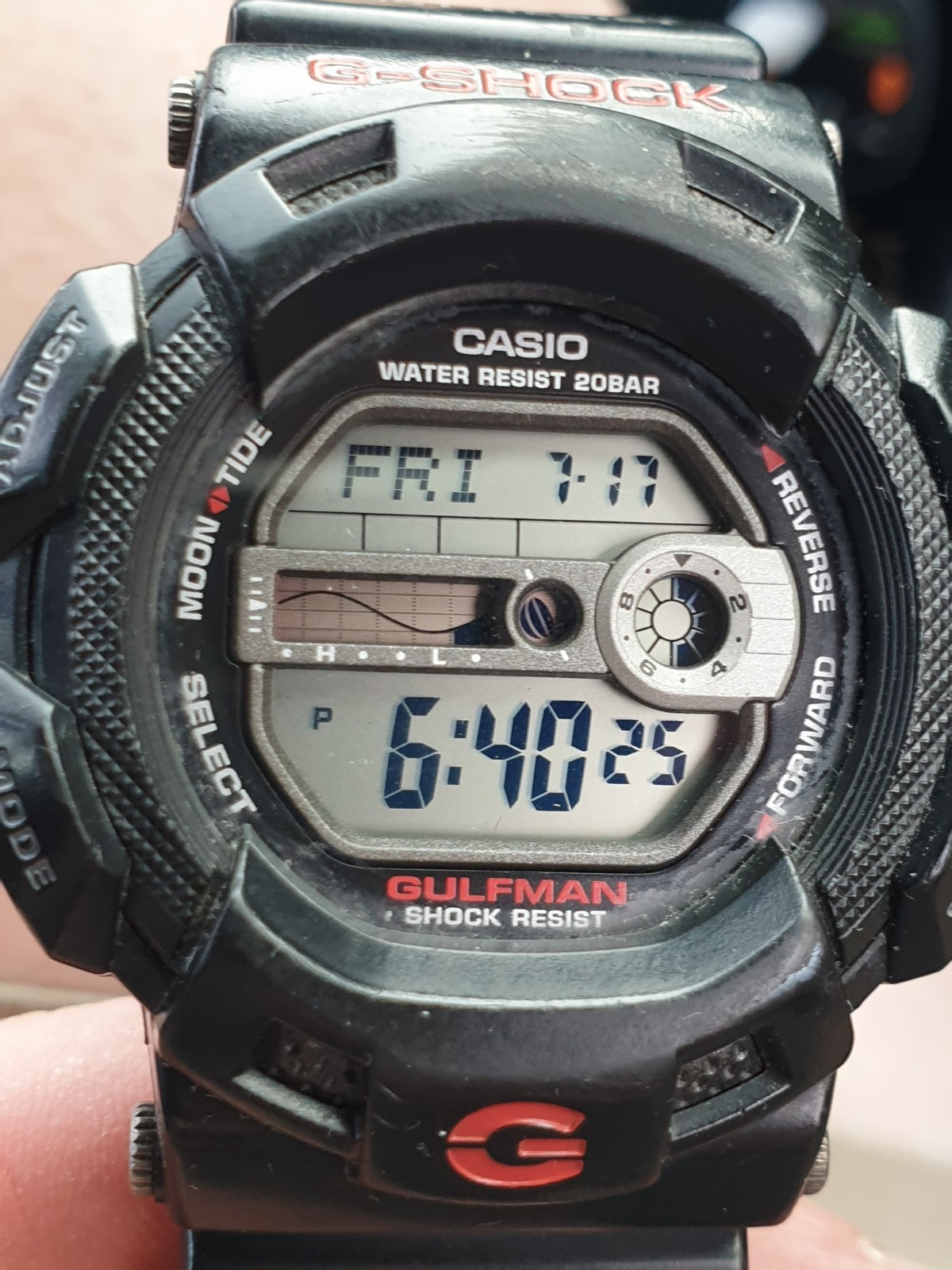 Casio G-Shock Gulfman Men’s Digital Watch G9100 Quartz