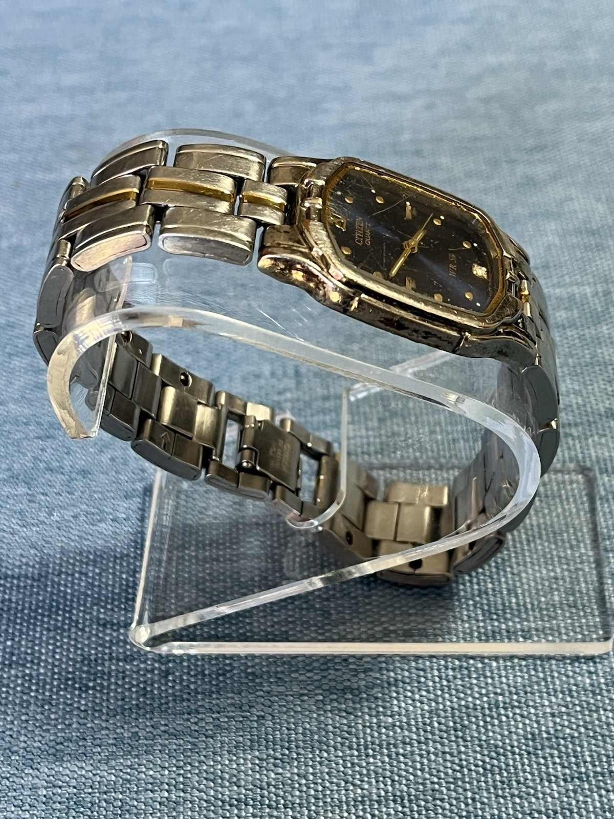 Vintage 1992 Citizen Quartz Watch 1032 Sagittarius Zodiac Dress RUNS PERFECTLY