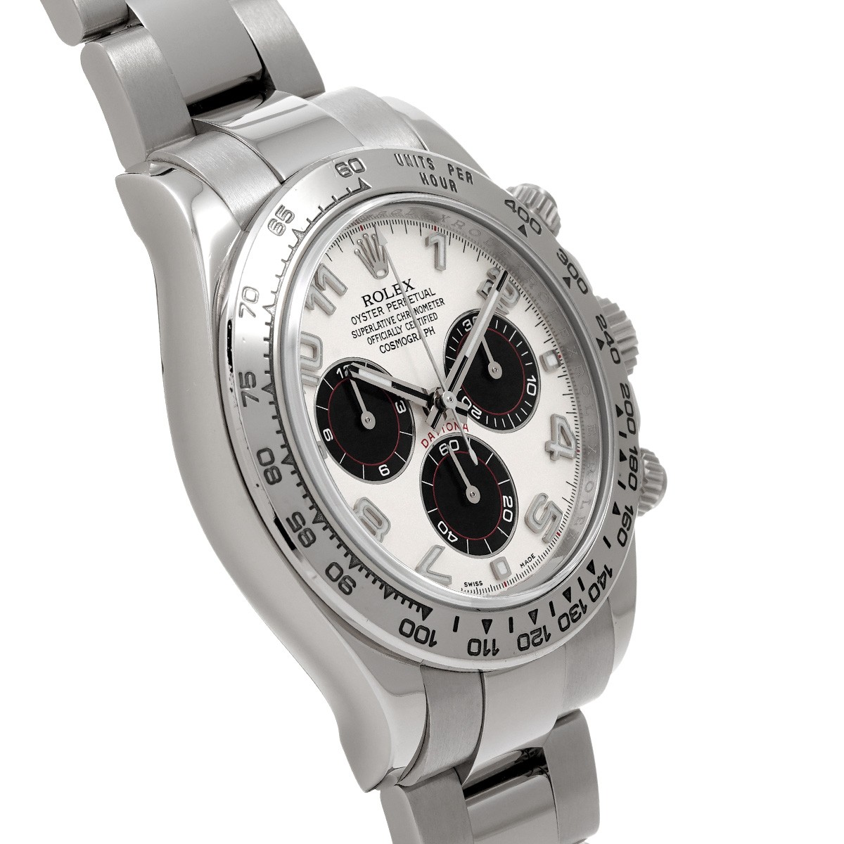 ROLEX Cosmograph Daytona 116509 Ivory/black WATCH 731964