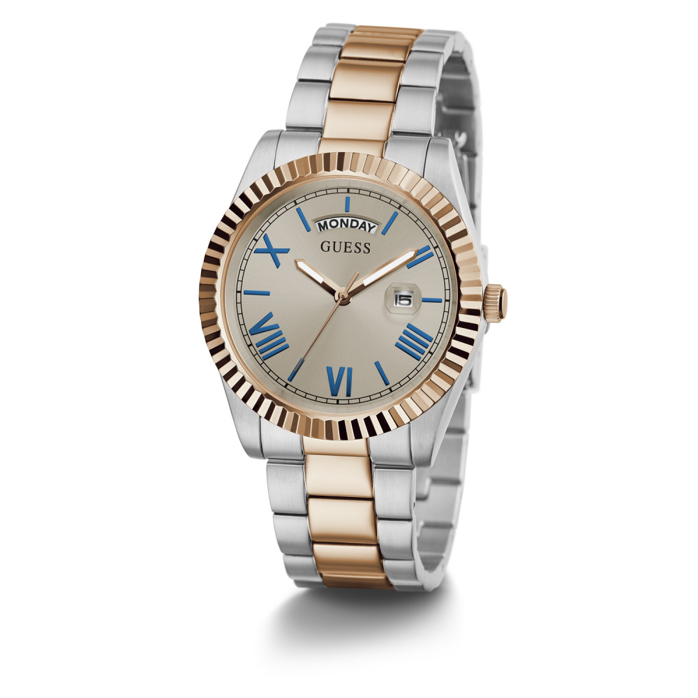 Guess Multicolour Mens Analogue Watch Connoisseur GW0265G13