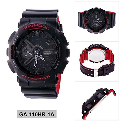Casio G-Shock Special Color Shock Resistant Analog Digital GA-110HR-1ADR Watch