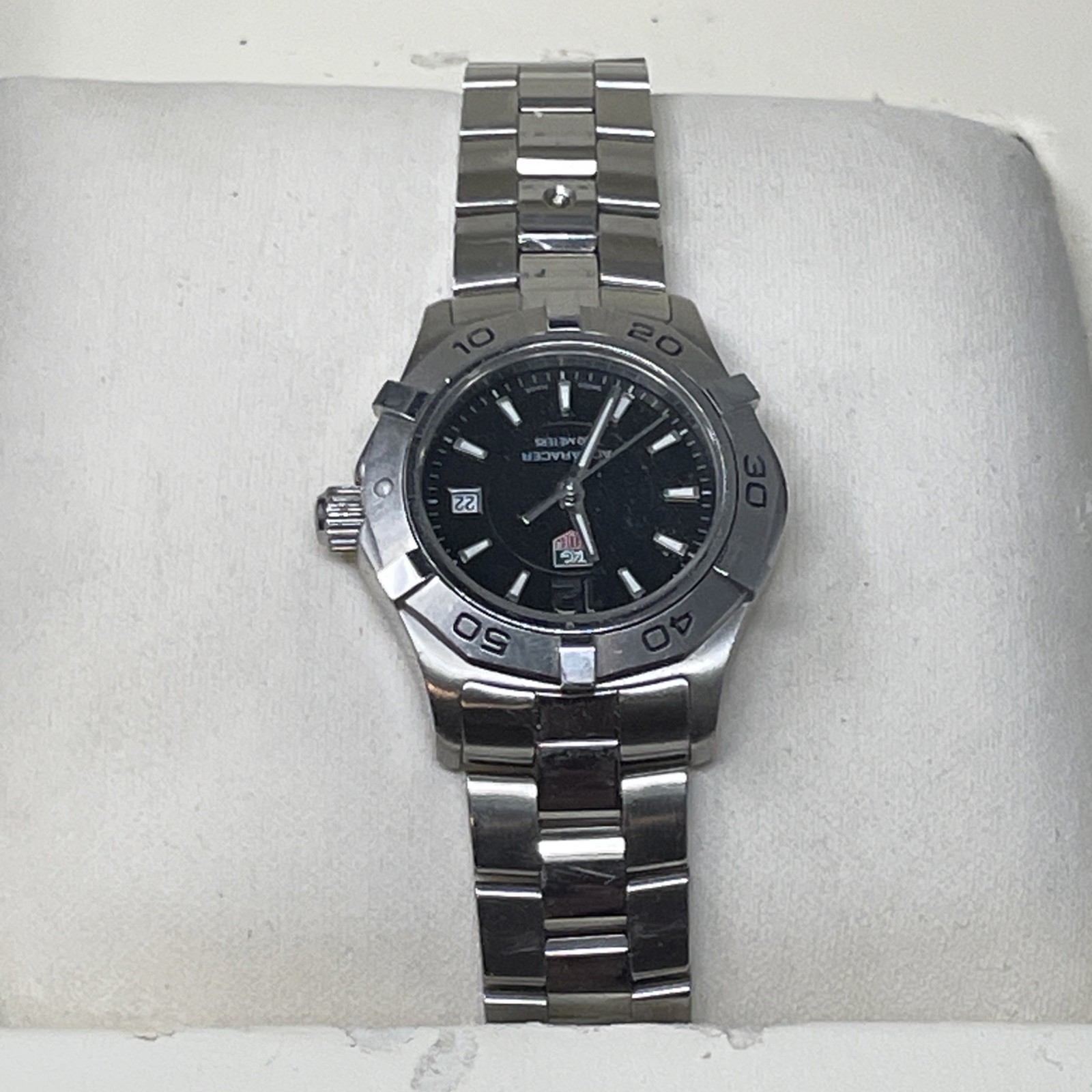 TAG Heuer WAF1412.BA0823 Womens Aquaracer Quartz Watch Silver 300M W Paperwork