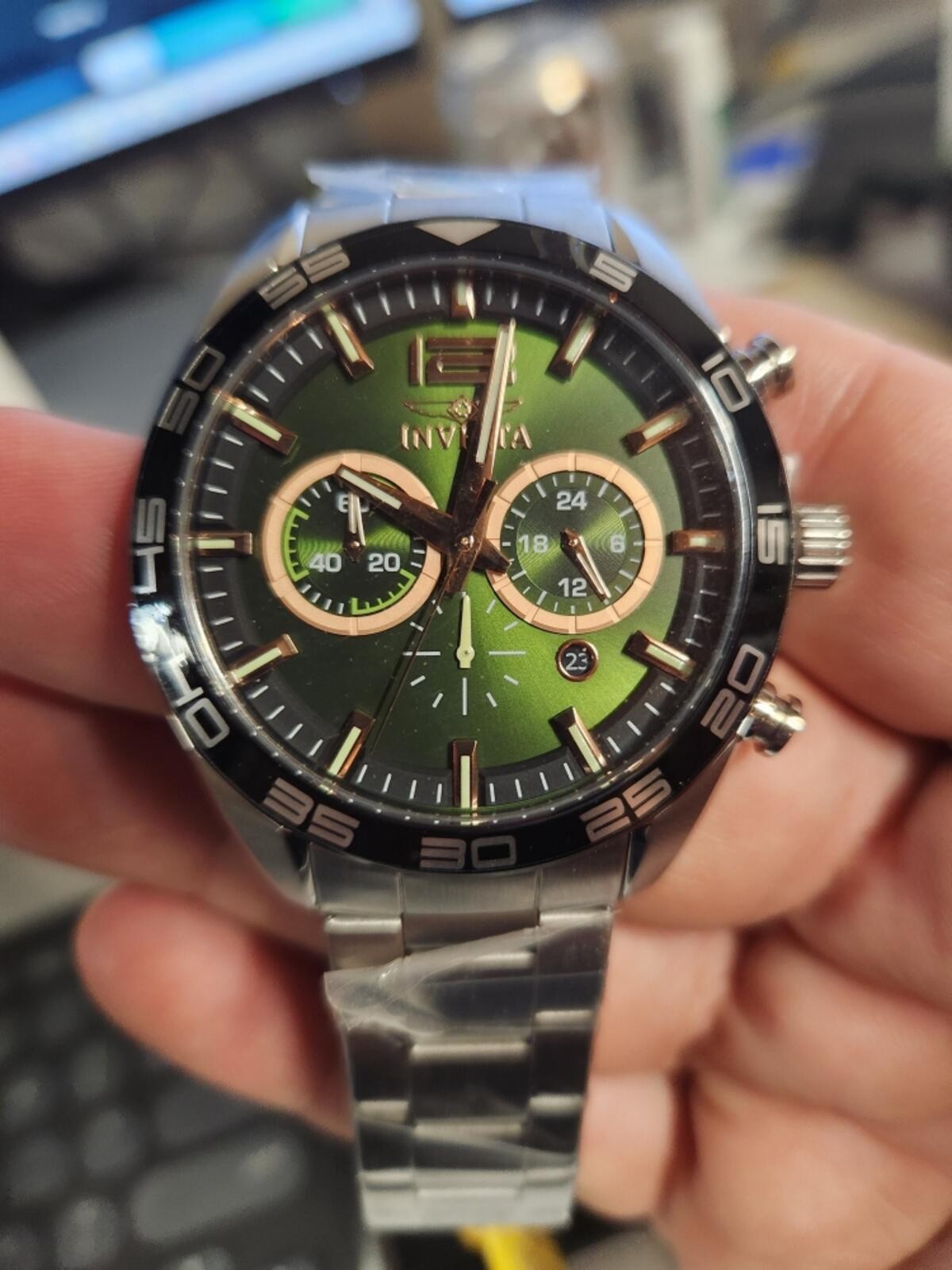 Invicta Speedway Dynamite Men’s Watch – 46.5mm, Steel (50179)