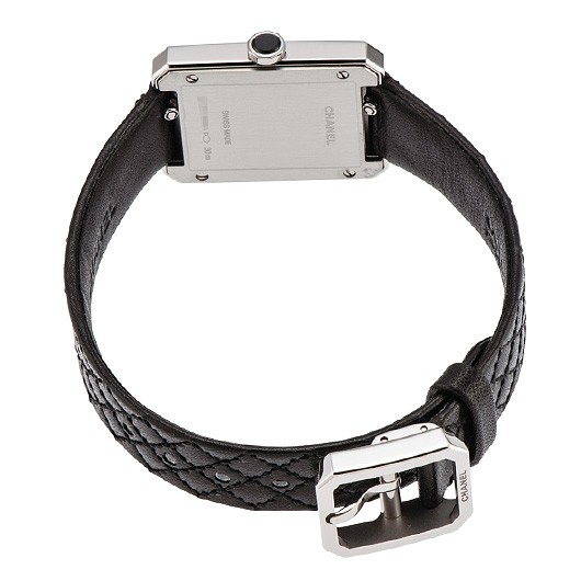 Chanel Boy Friend H6955 Stainless Steel 27.9mm Diamond Bezel Quartz #KMW2203