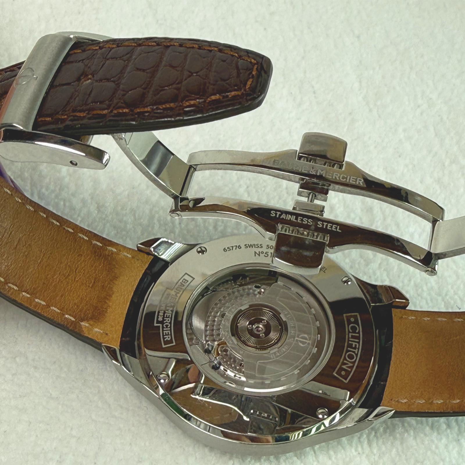 Baume & Mercier Clifton Big Date Power Reserve M0A10205 – Full Set Box & Papers