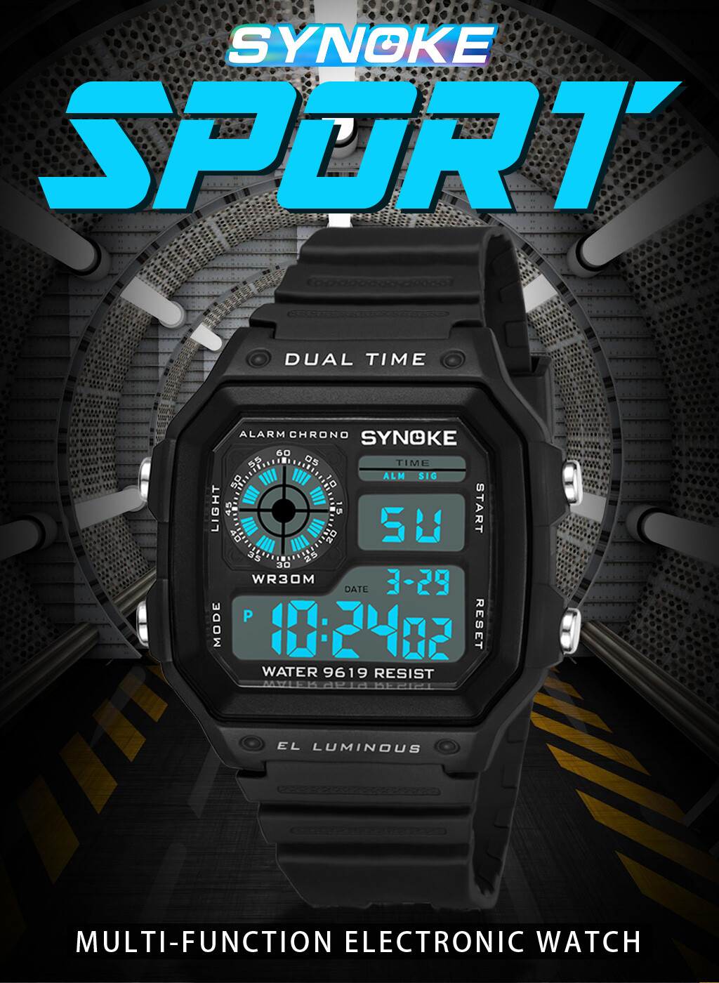 Waterproof Digital Sports Men Women Watch Military Tactical Wristwatch Best Gift