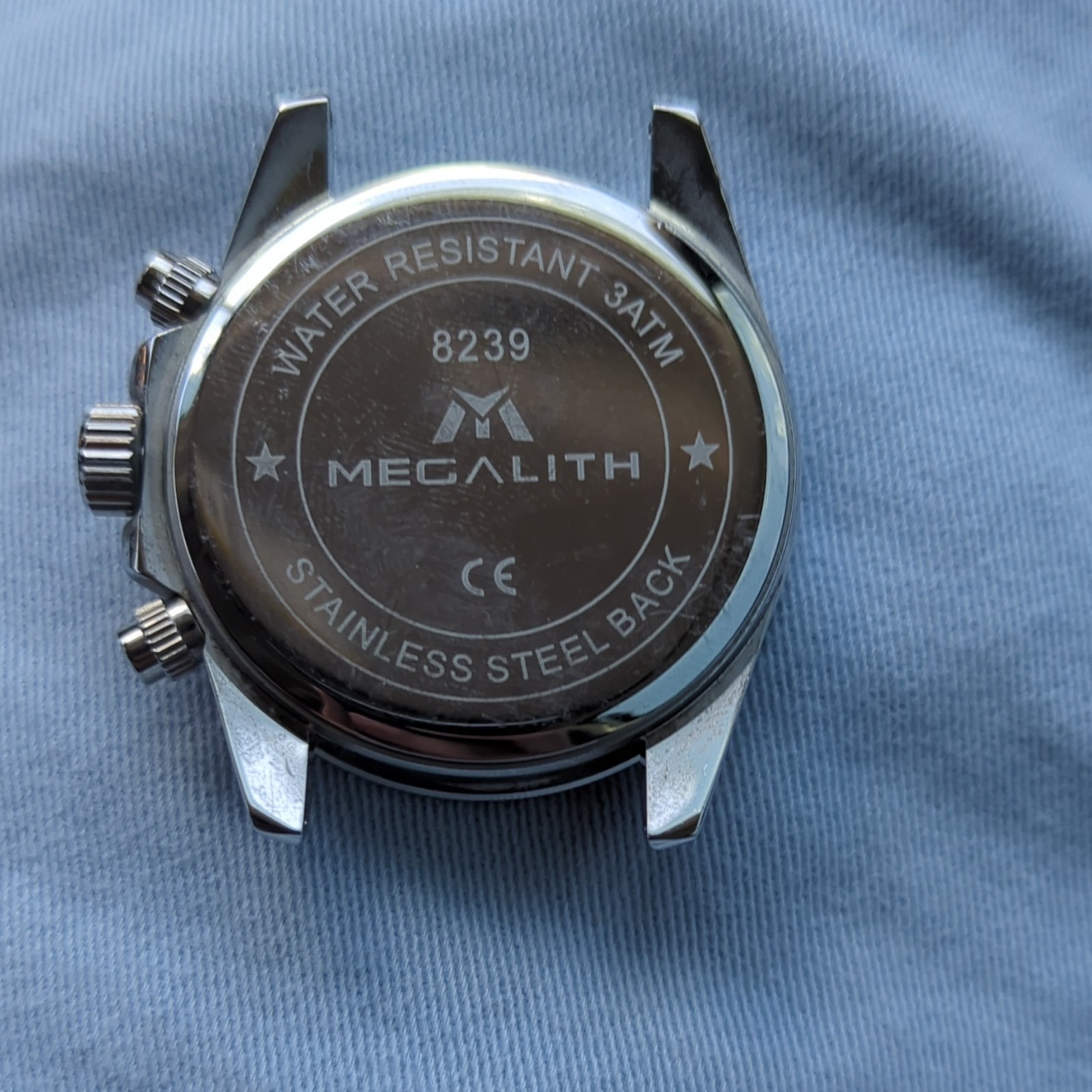 Megalith Men’s Diver Quartz Wristwatch 44mm Green Dial