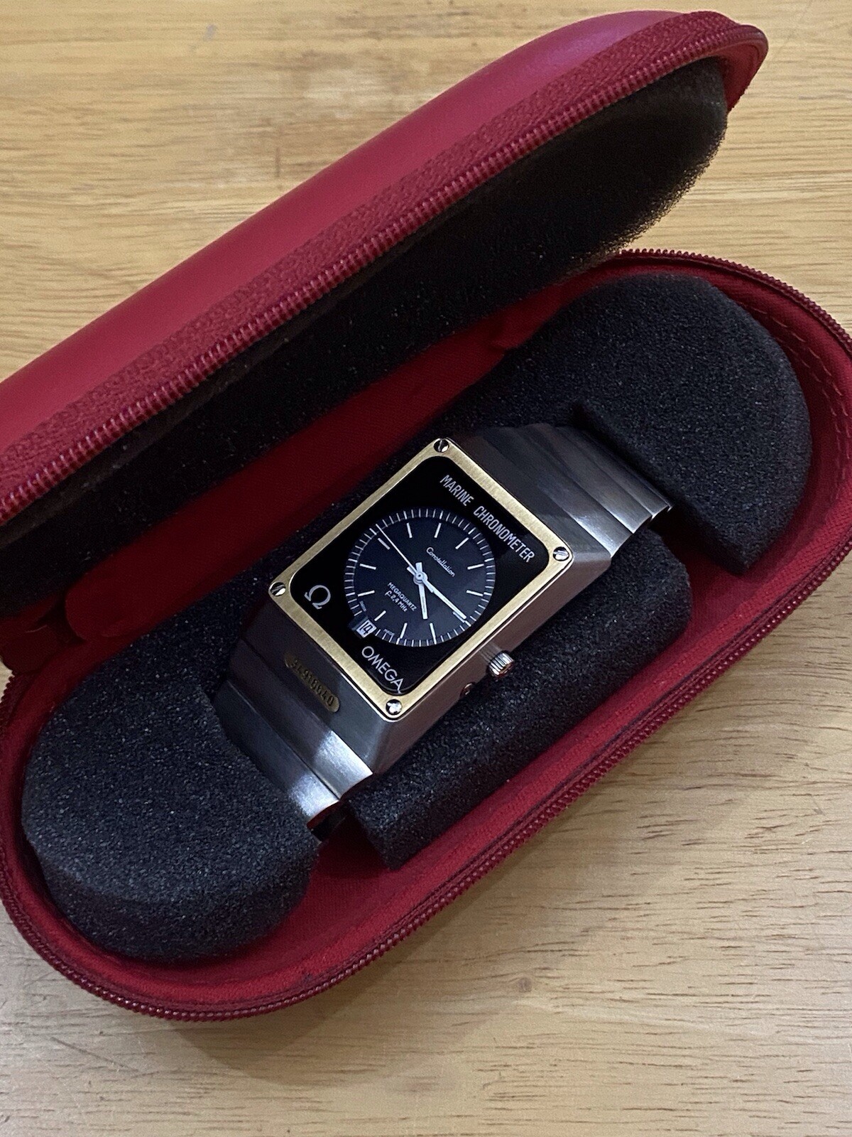 Omega Constellation Marine Chronometer (1975). Cal 1511. Service history STS