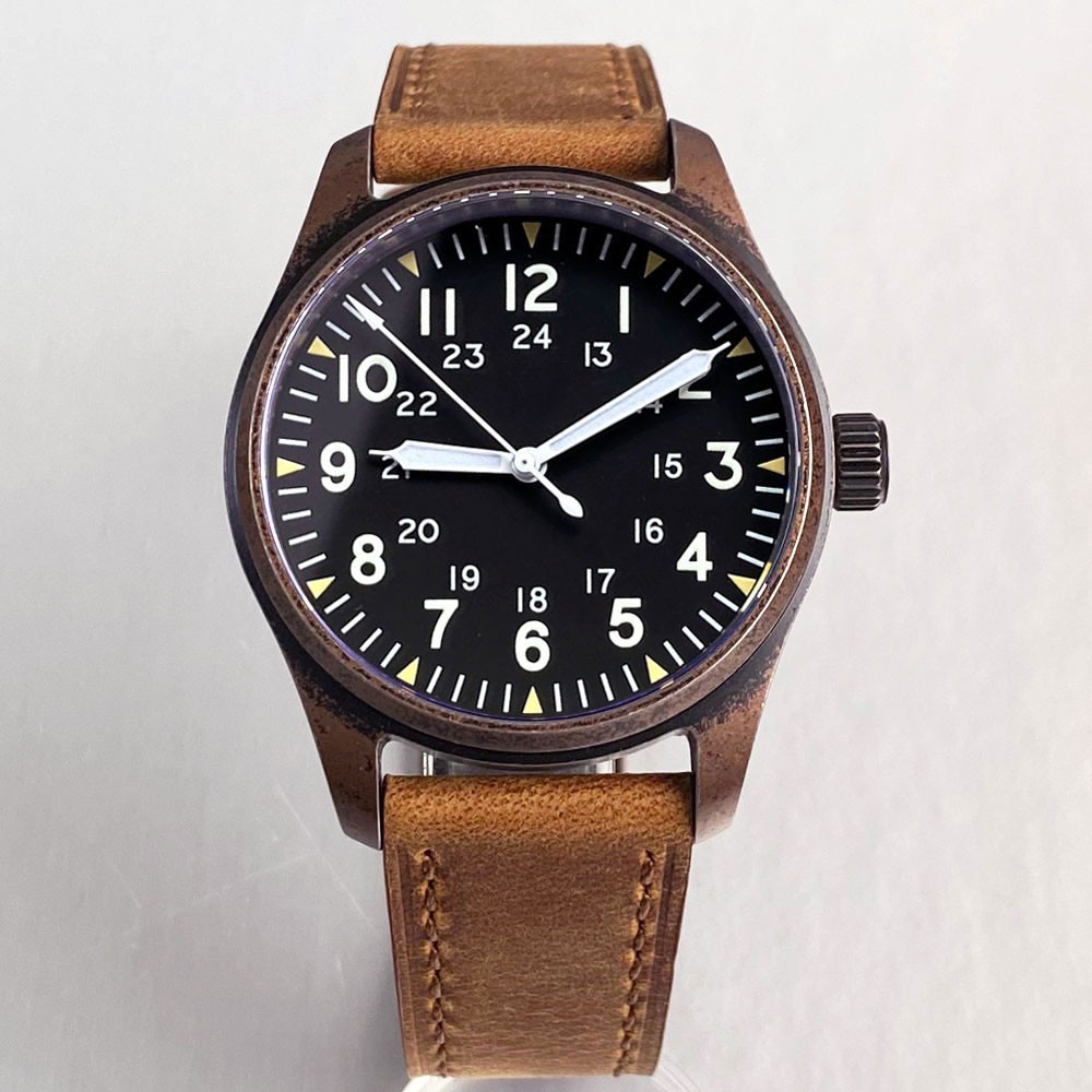 Tandorio Dive Automatic Men’s Watch NH35A PT5000 Waterproof Sapphire Glass 39mm