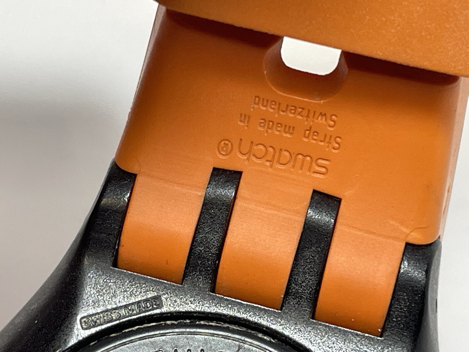 Rare Orange Swatch Fun Scuba Sugb103 Climbing Lobster Olympic Dive