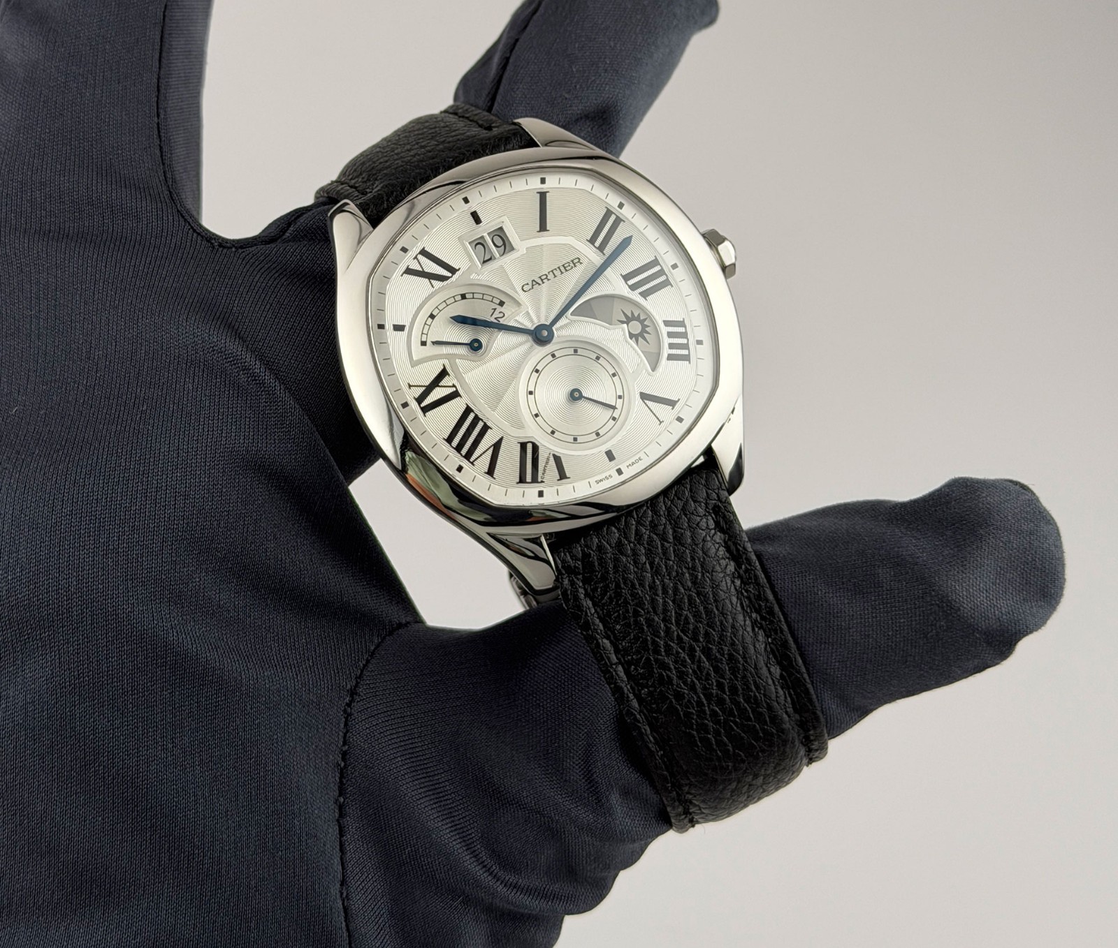 Cartier Drive 40mm Retrograde Dual Time Day and Night WSNM0005 – 2017